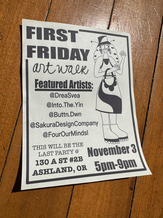 FIRST FRIDAY ART PARTY 🎈 (the last one)