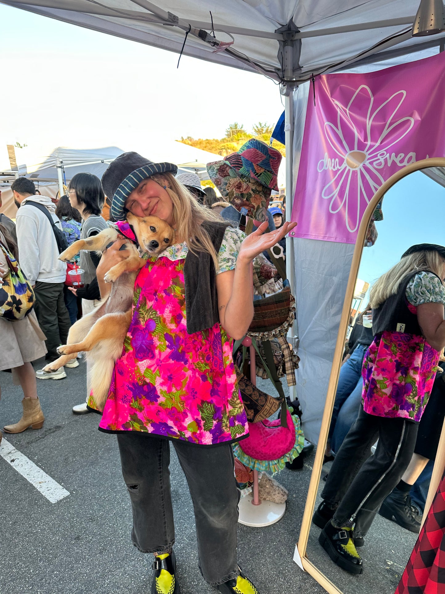 Twining Ruffles: Matching Dog & Human Dress Set 🐶💖👽