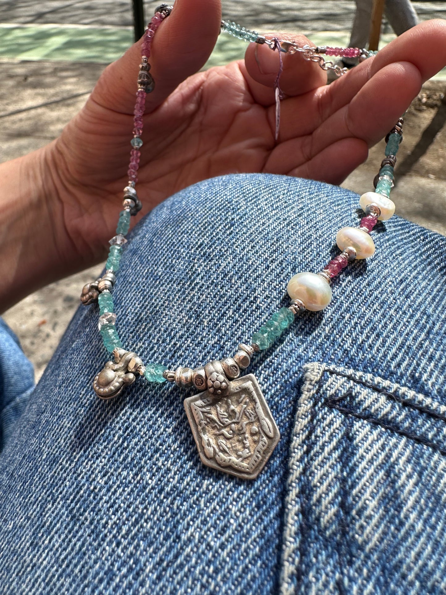 Kali with Pearls