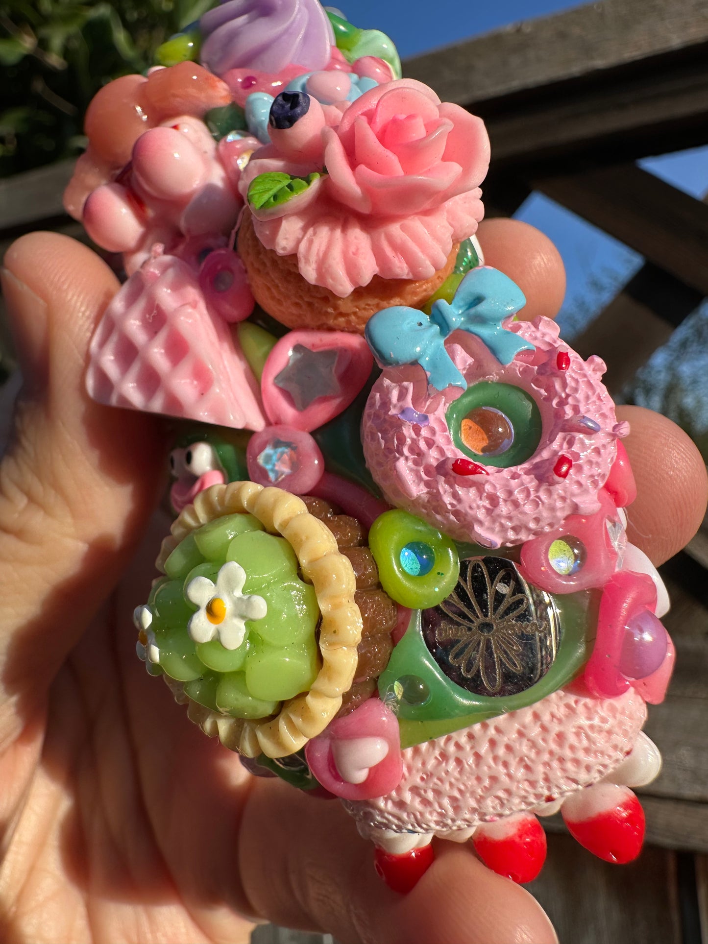 Let Them Eat Cake OOZE Pal | One & Only Handmade Collectible Bic Lighter Case 🎂