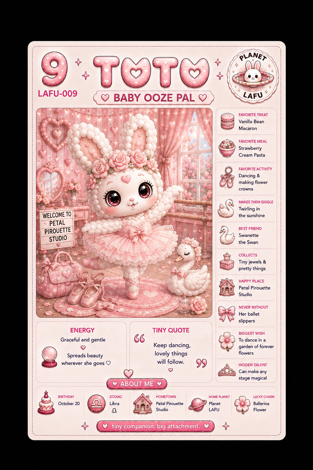 Baby OOZE Pal – planet LAFU | Tennis Collection ✧ Mini Bic Lighter Case || Surprise Collectible