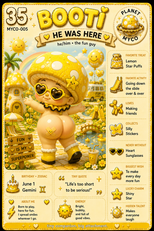 Booti
✧ Pocket Pal Bag Charm | Planet Myco ♡