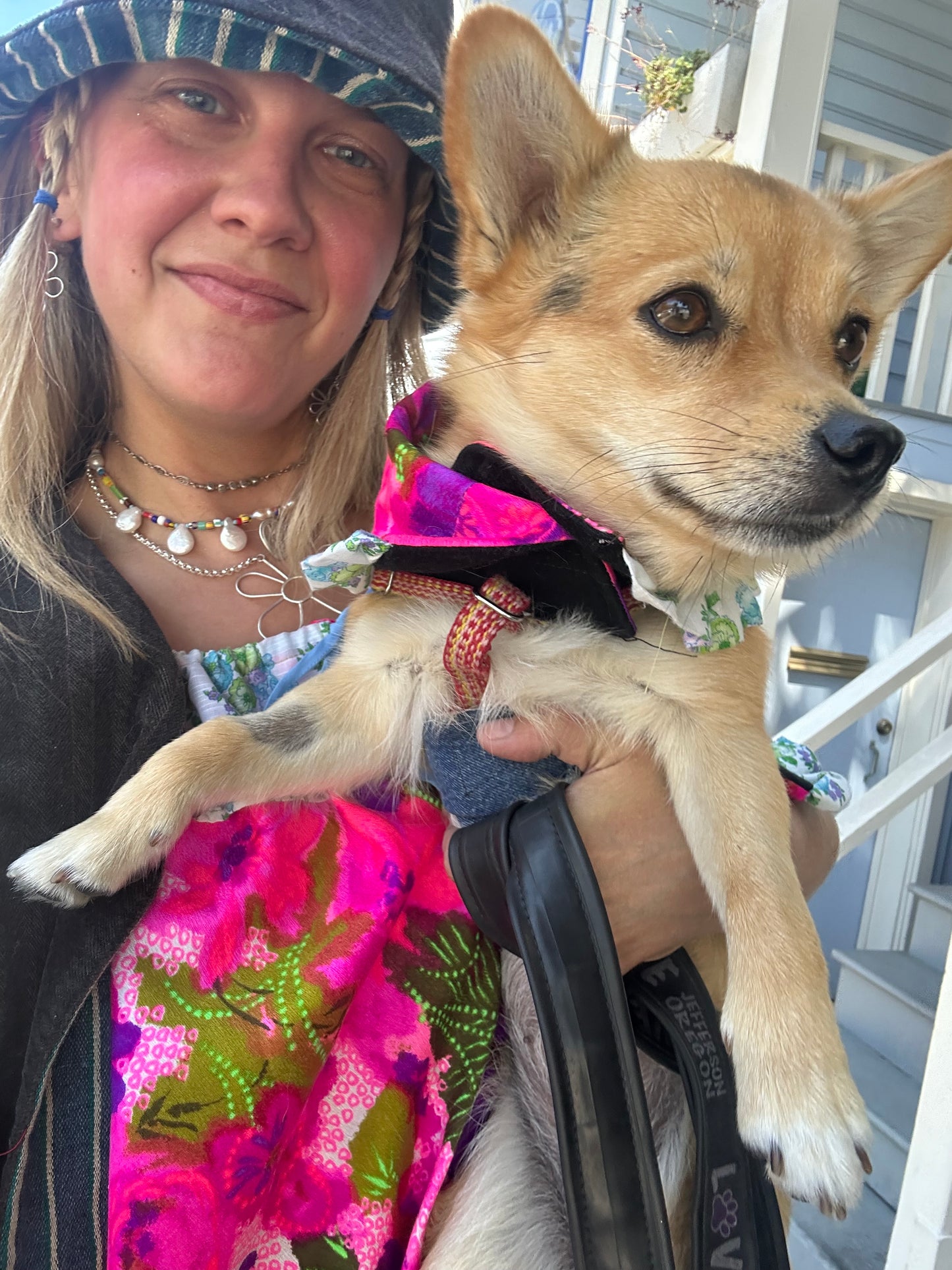 Twining Ruffles: Matching Dog & Human Dress Set 🐶💖👽