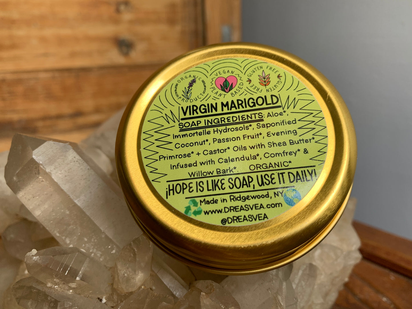 VIRGIN MARIGOLD ~ SOAP