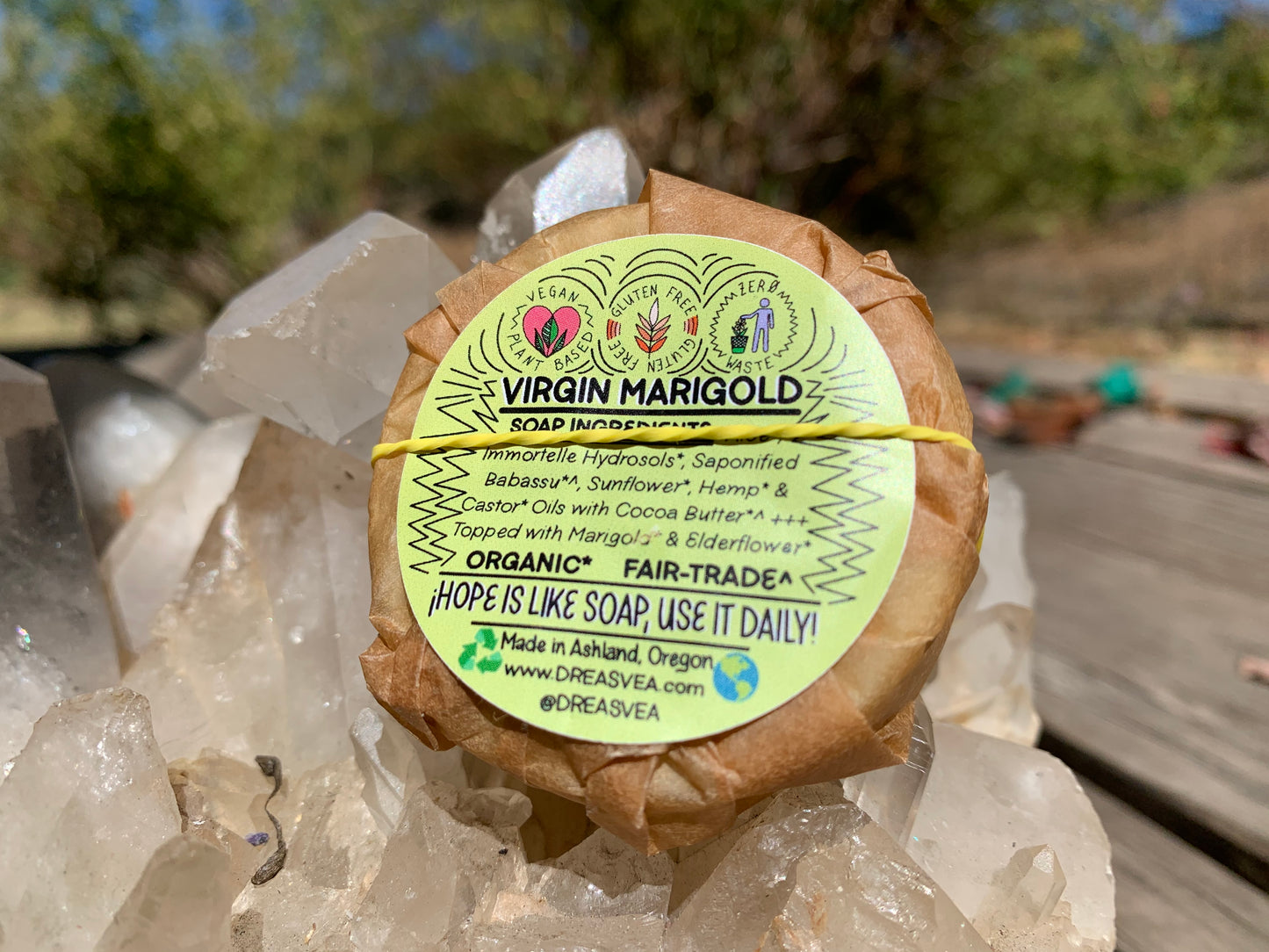 VIRGIN MARIGOLD ~ SOAP