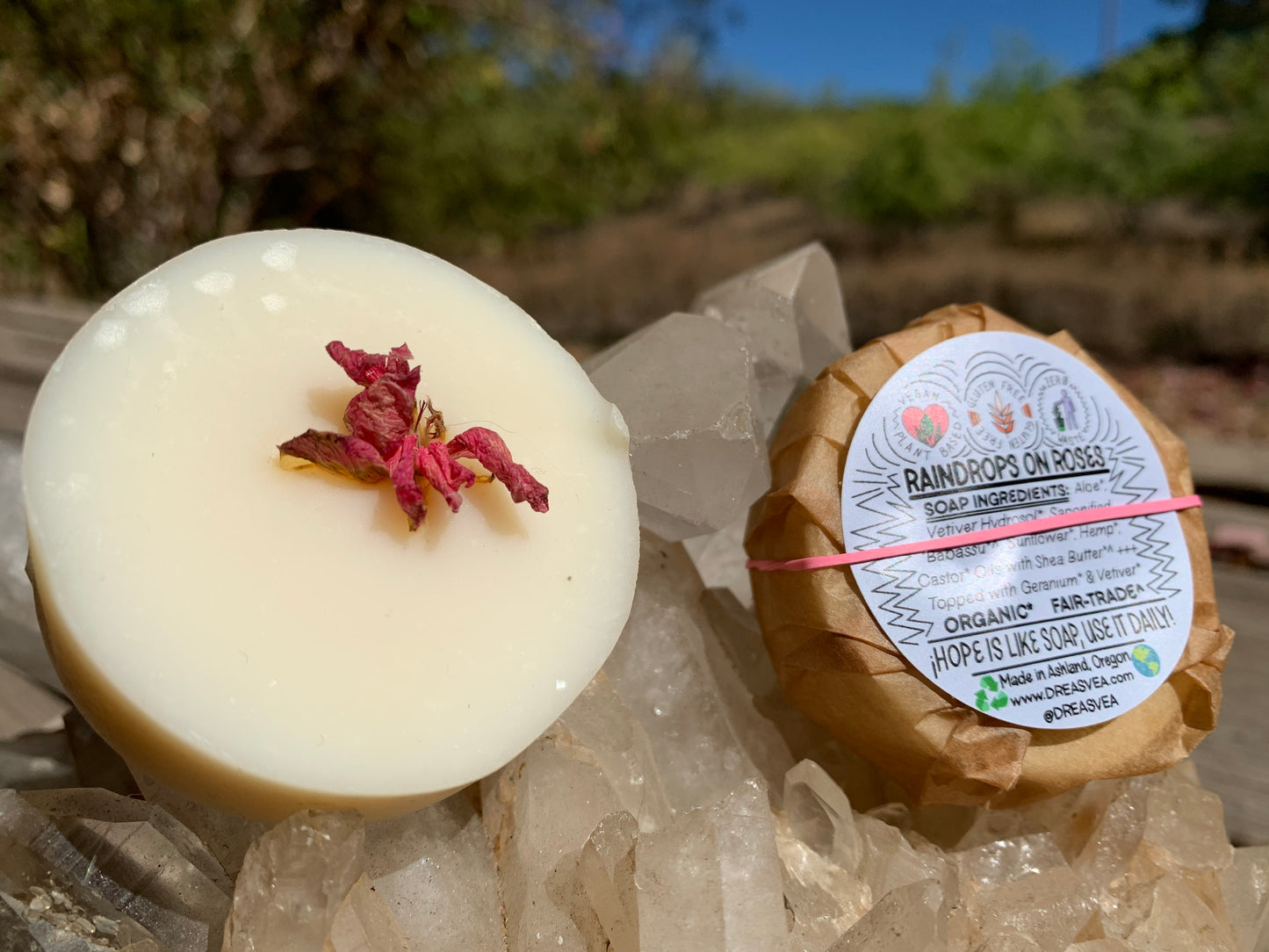 RAINDROPS ON ROSES ~ SOAP
