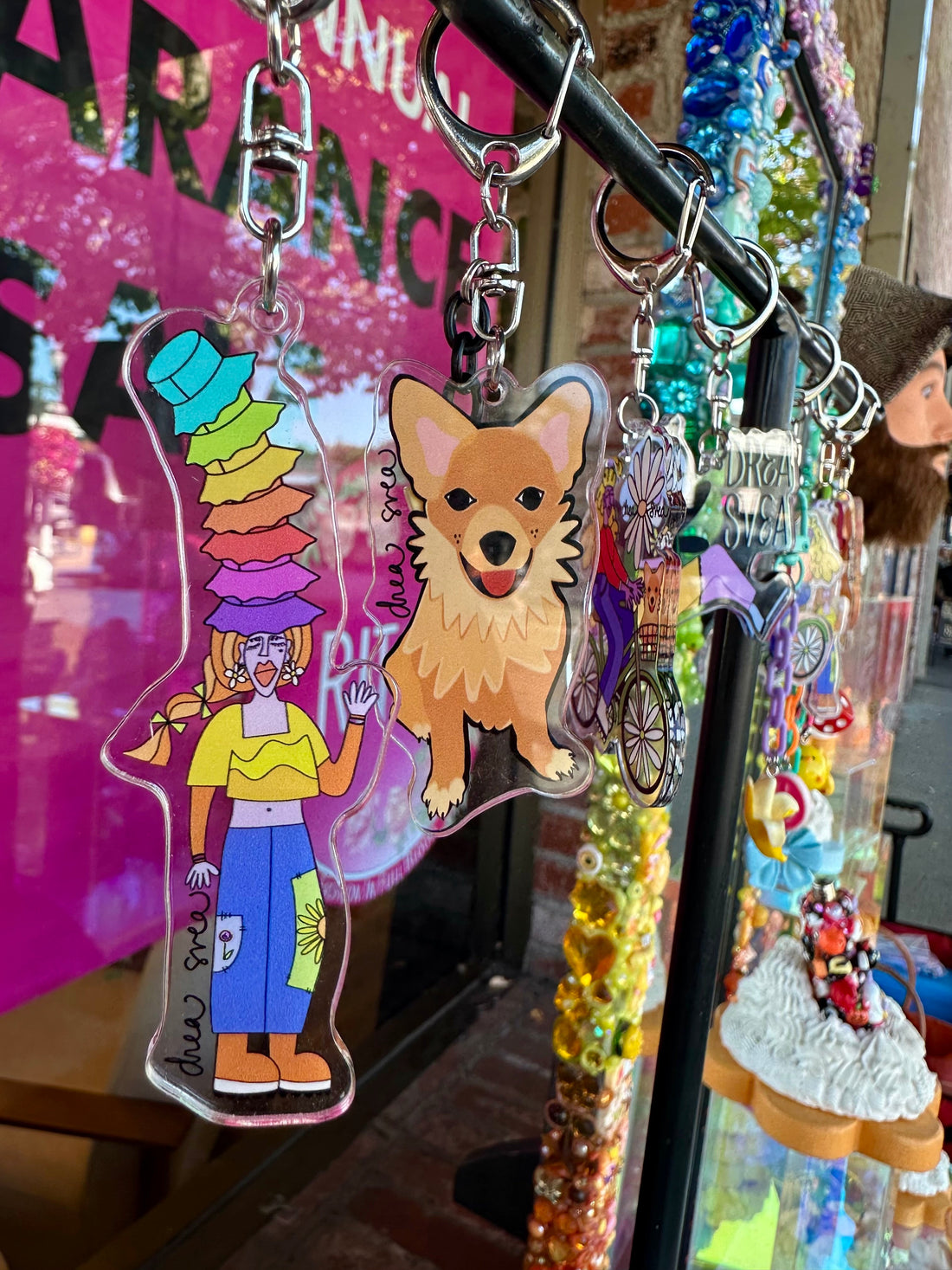 The Planet Drea Svea Keychain Girls Have Trading Cards Now ✧