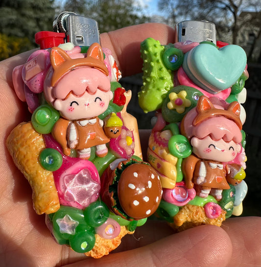 Juicy OOZE Twins ✧ One of One Puff Pal Pair | Sweet + Savory