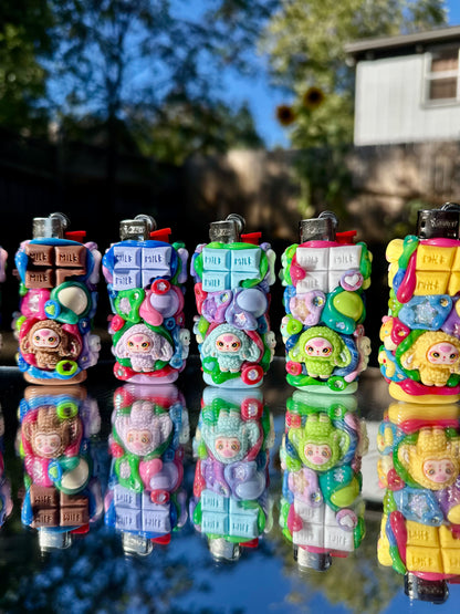 Baby OOZE Pal – planet LAFU | Tennis Collection ✧ Mini Bic Lighter Case || Surprise Collectible
