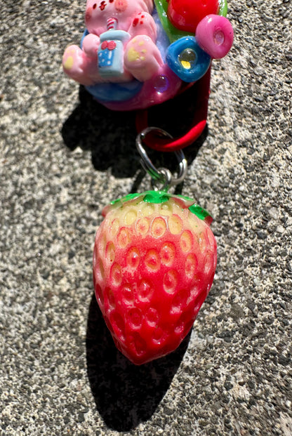 STRAWBERRY BABY ✧ Pocket Pal Bag Charm ♡