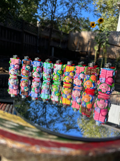 Baby OOZE Pal – planet LAFU | Tennis Collection ✧ Mini Bic Lighter Case || Surprise Collectible