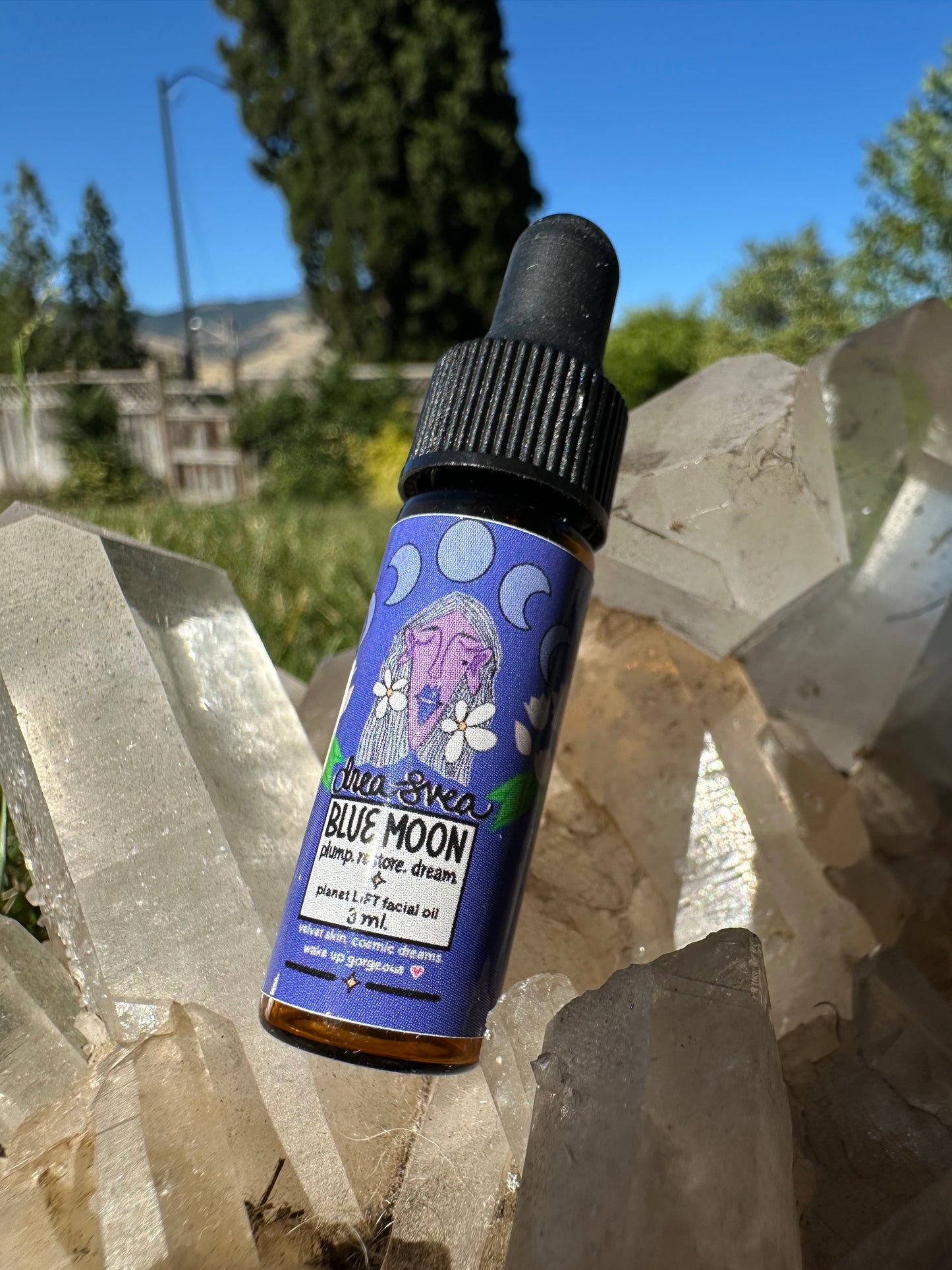 🌙 Blue Moon | Evening Facial Oil ~ Blue Lotus + Jasmine