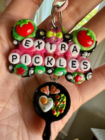 Extra Pickles ✧ Pocket Pal Bag Charm