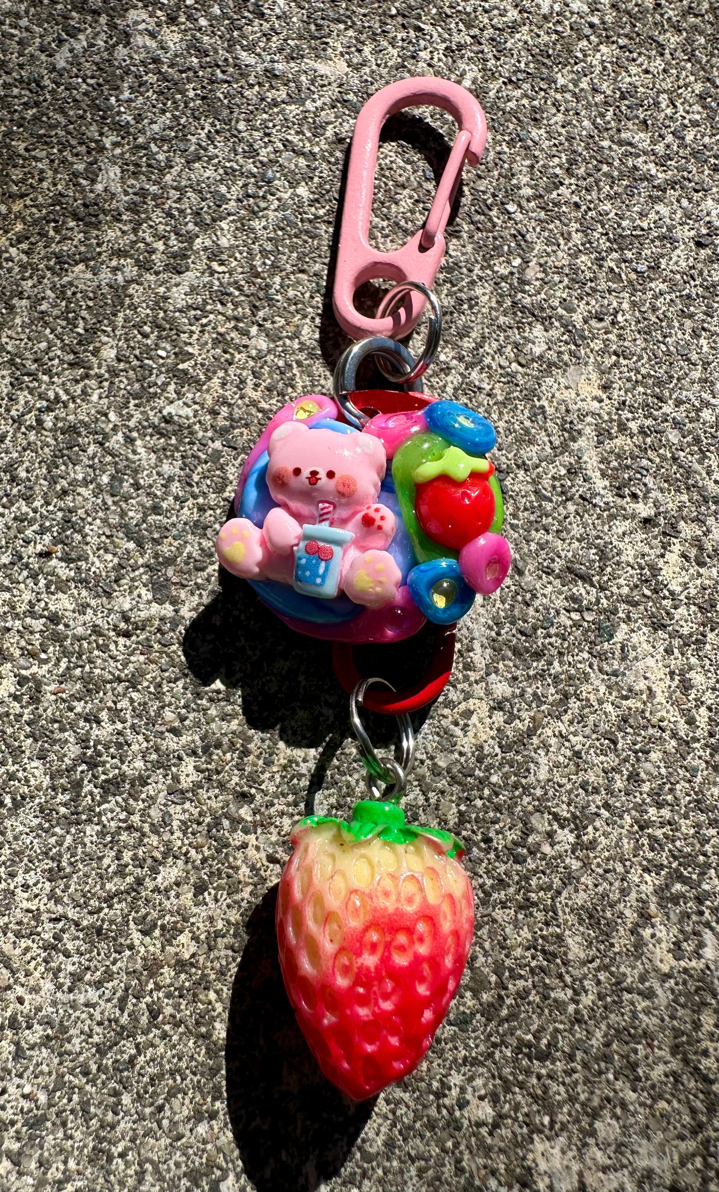 STRAWBERRY BABY ✧ Pocket Pal Bag Charm ♡