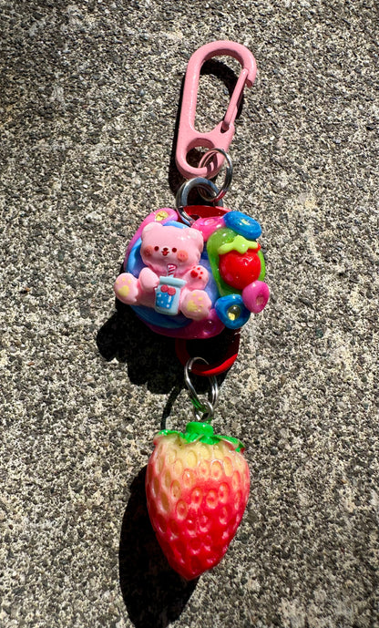 STRAWBERRY BABY ✧ Pocket Pal Bag Charm ♡