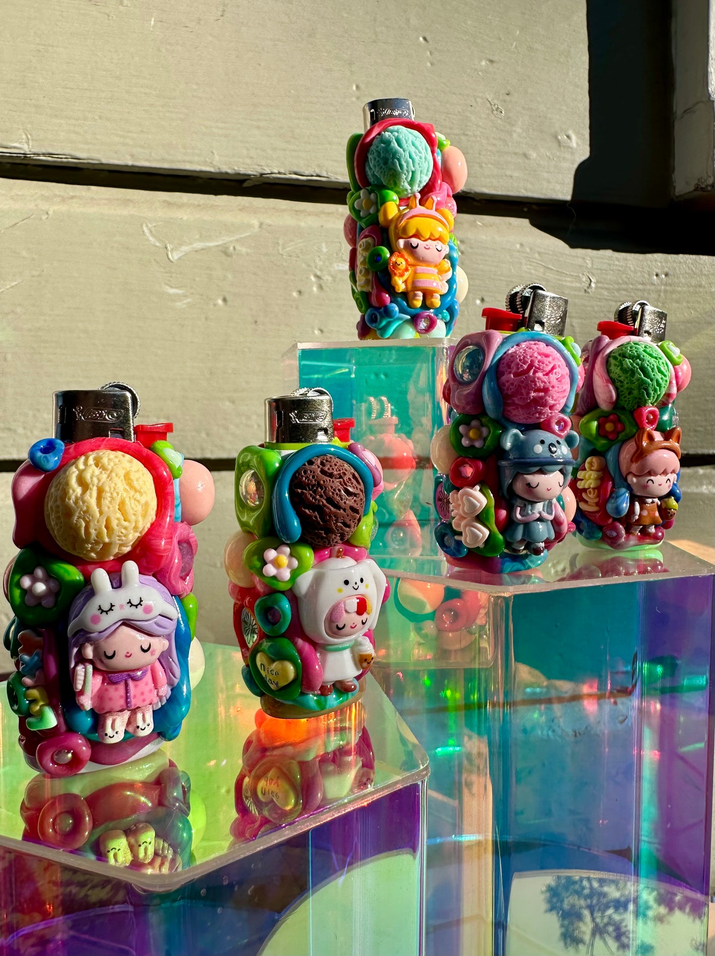 Baby OOZE Pal – planet MELT ✧ Mini Bic Lighter Case || Surprise Collectible