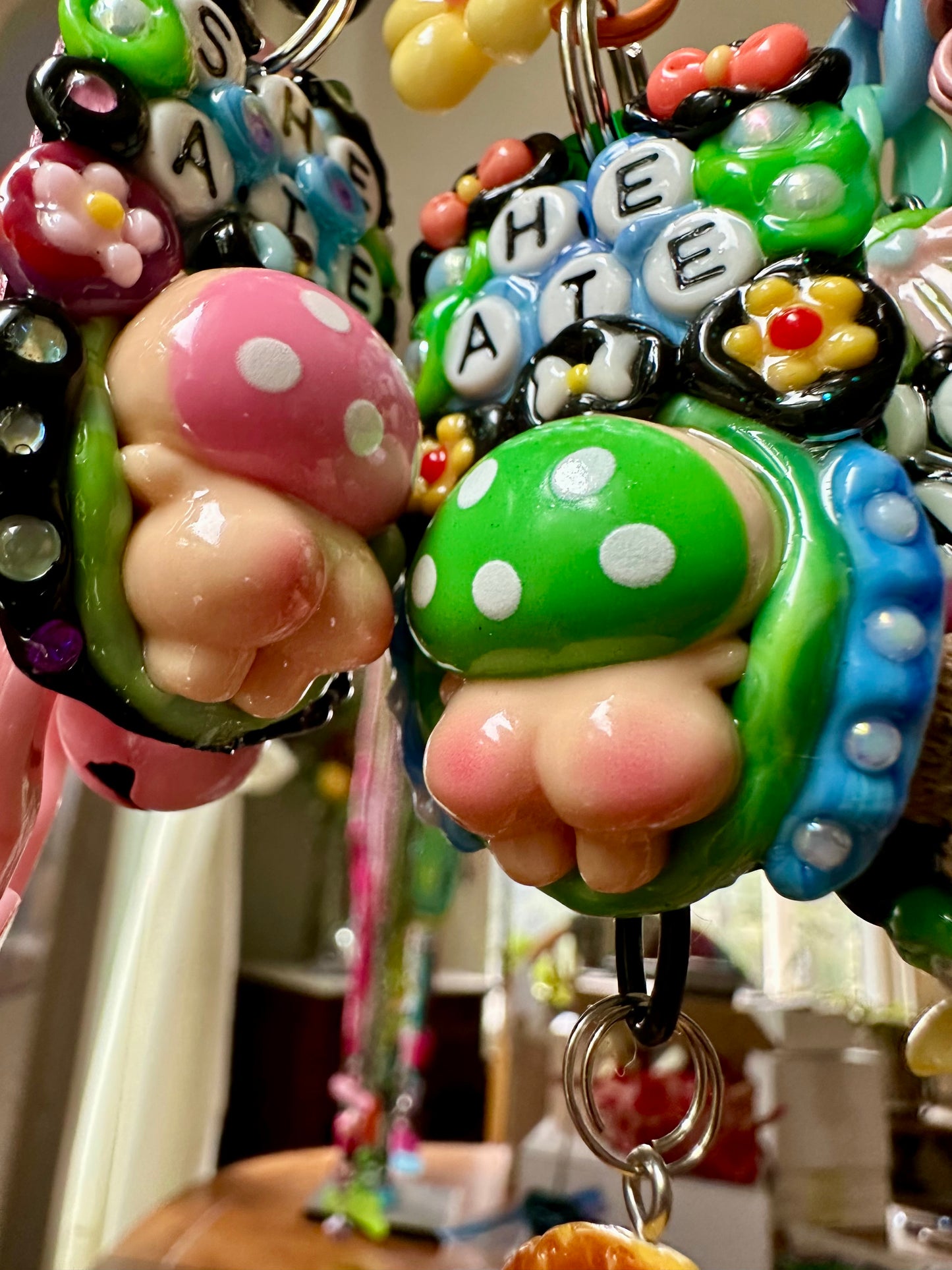 Tooti ✧ Pocket Pal Bag Charm | Planet Myco ♡