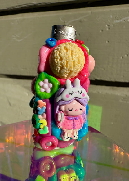Baby OOZE Pal – planet MELT ✧ Mini Bic Lighter Case || Surprise Collectible