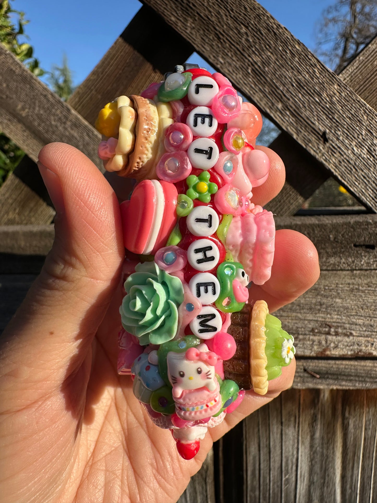 Let Them Eat Cake OOZE Pal | One & Only Handmade Collectible Bic Lighter Case 🎂