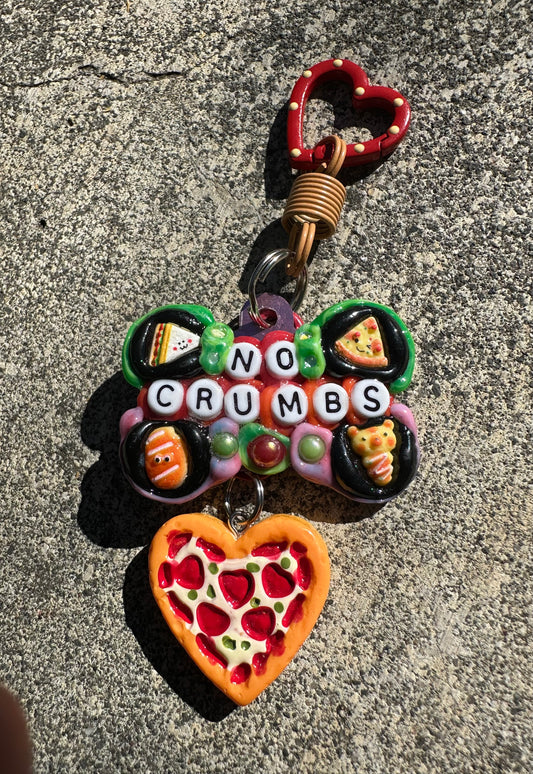 No Crumbs ✧ Pocket Pal Bag Charm