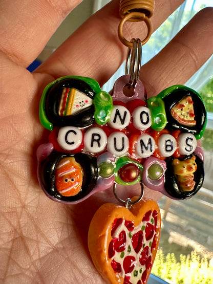 No Crumbs ✧ Pocket Pal Bag Charm