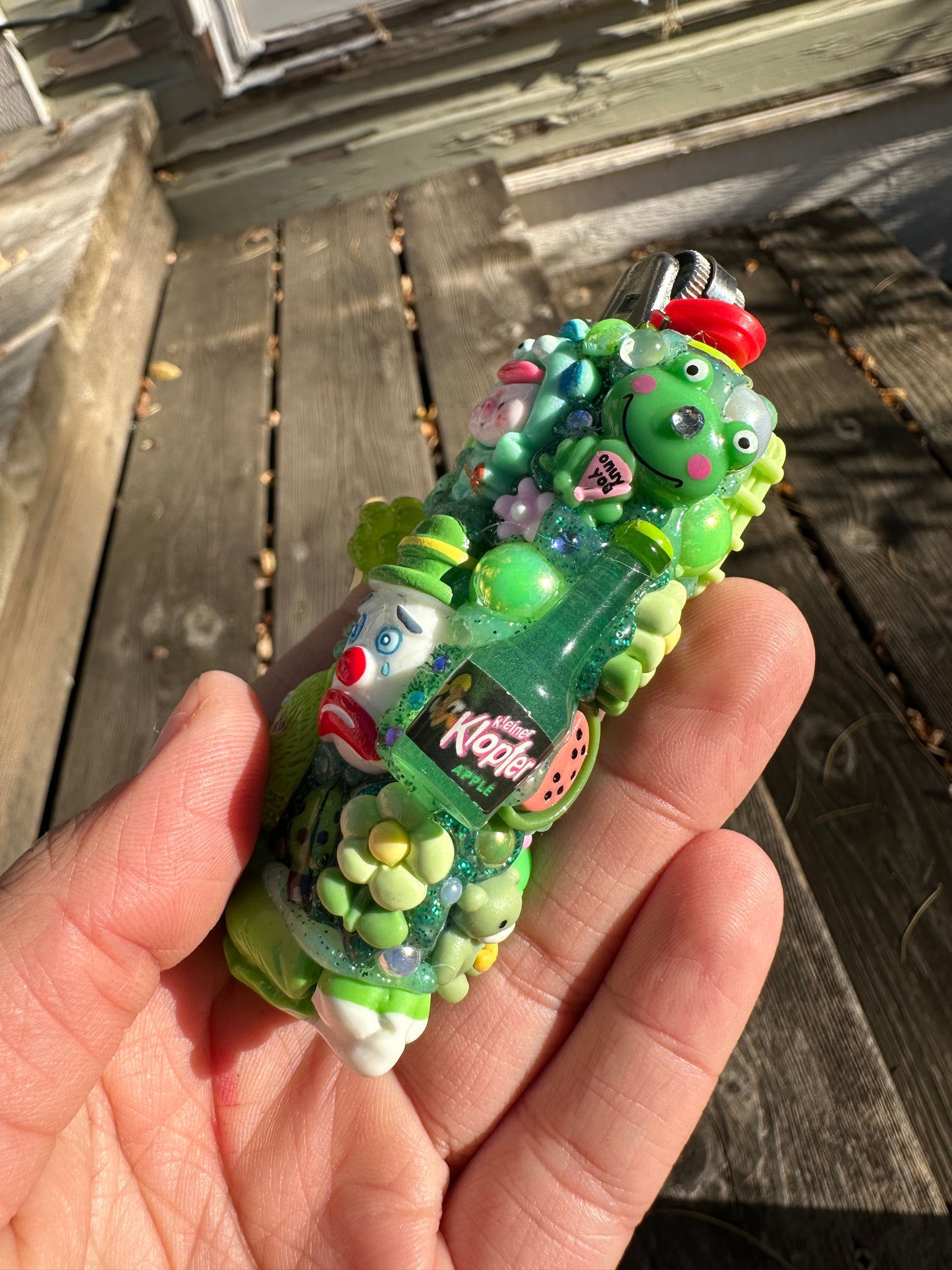 Crying Clown Ooze Lighter Case