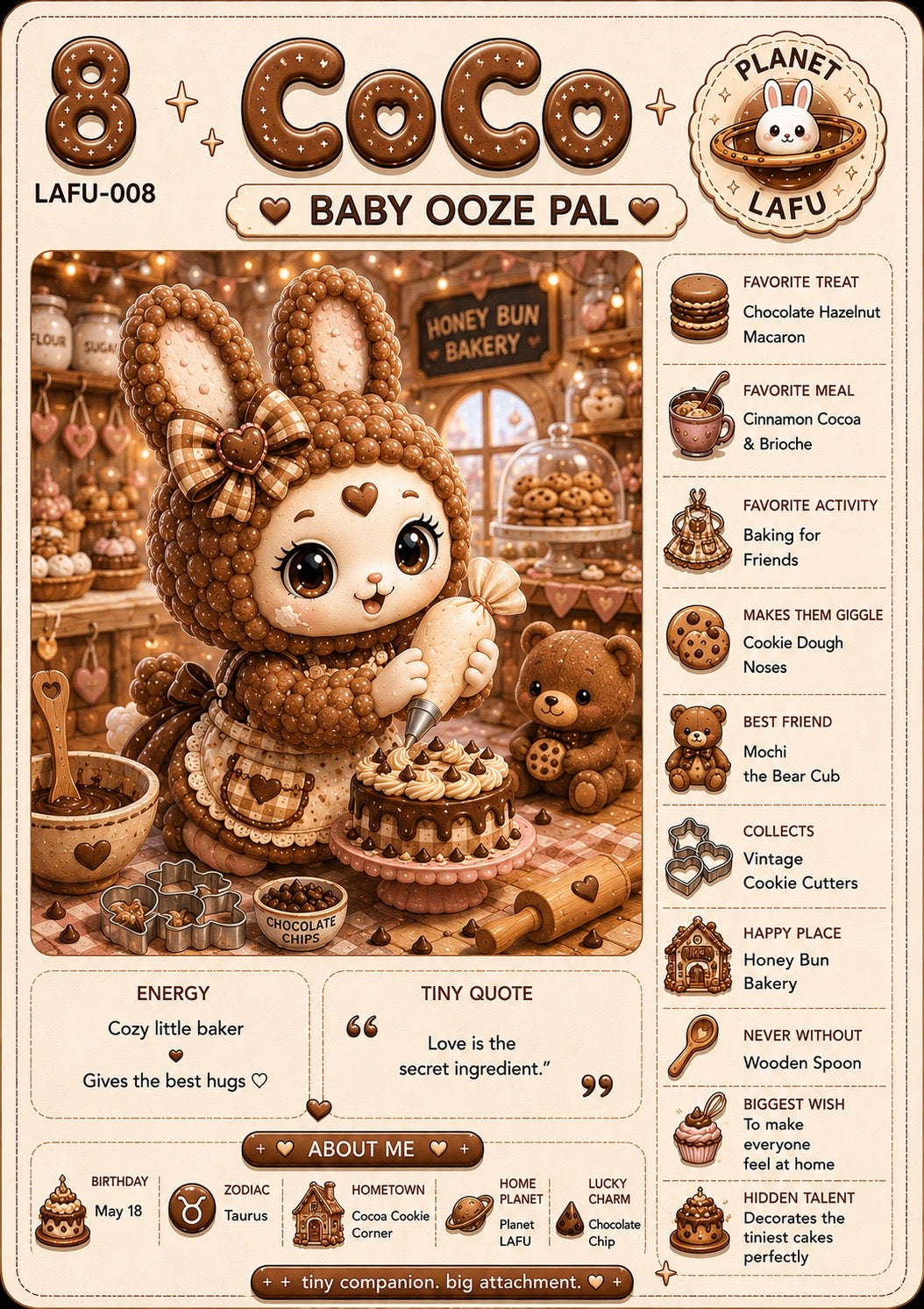 Baby OOZE Pal – planet LAFU | Tennis Collection ✧ Mini Bic Lighter Case || Surprise Collectible