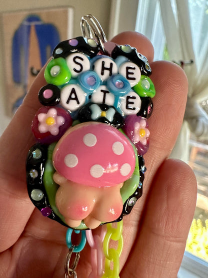 Tooti ✧ Pocket Pal Bag Charm | Planet Myco ♡