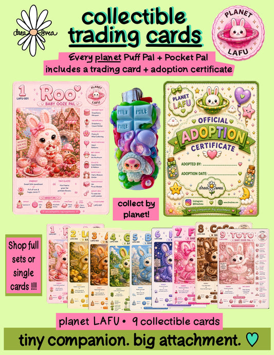 Planet LAFU Trading Cards ✧ Collect All 9