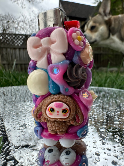 Baby OOZE Pal – Planet LAFU ✧ Mini Bic Lighter Case | Surprise Collectible