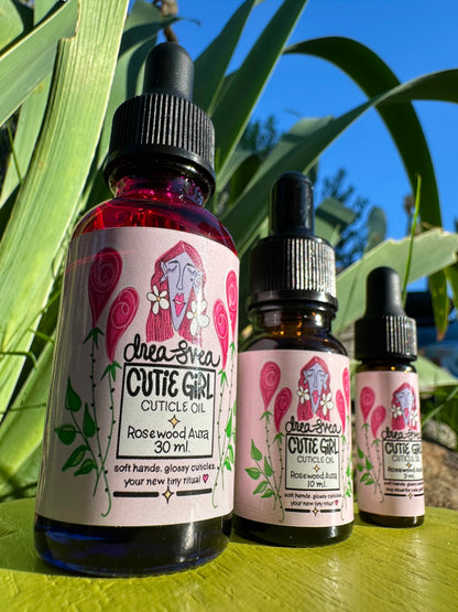 Cutie Girl Oil | Rosewood Aura Cuticle Oil ♡