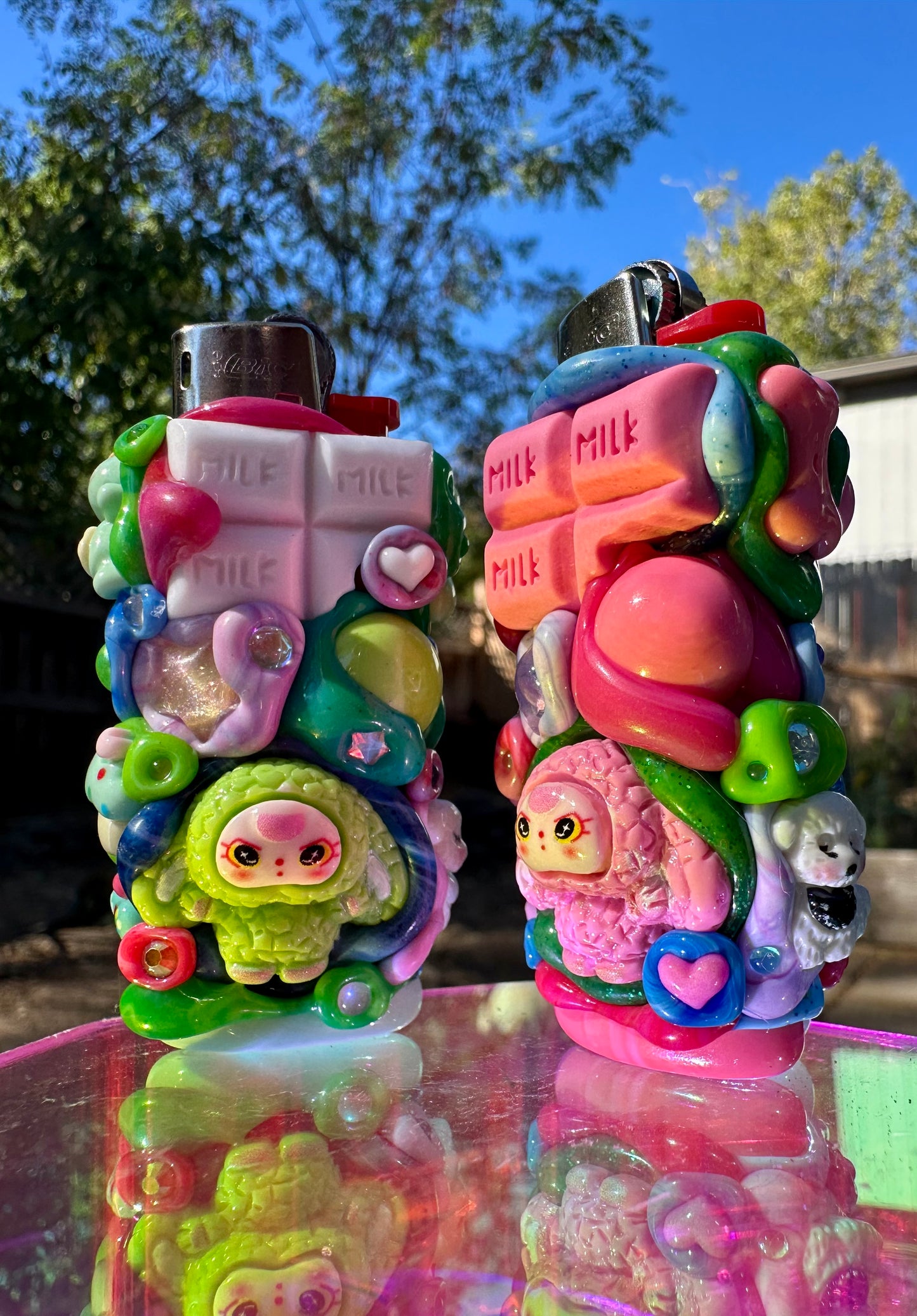 Baby OOZE Pal – planet LAFU | Tennis Collection ✧ Mini Bic Lighter Case || Surprise Collectible