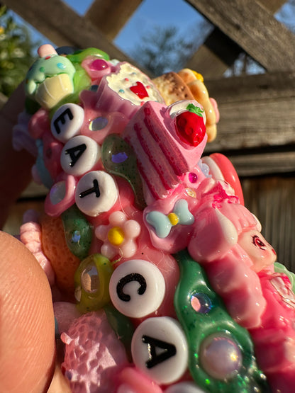 Let Them Eat Cake OOZE Pal | One & Only Handmade Collectible Bic Lighter Case 🎂