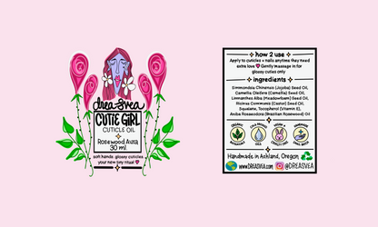 Cutie Girl Oil | Rosewood Aura Cuticle Oil ♡