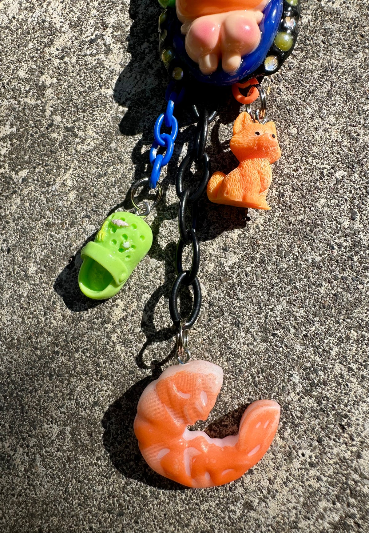 Handmade one-of-a-kind Rumple from Planet MYCO Pocket Pal bag charm by Drea Svea