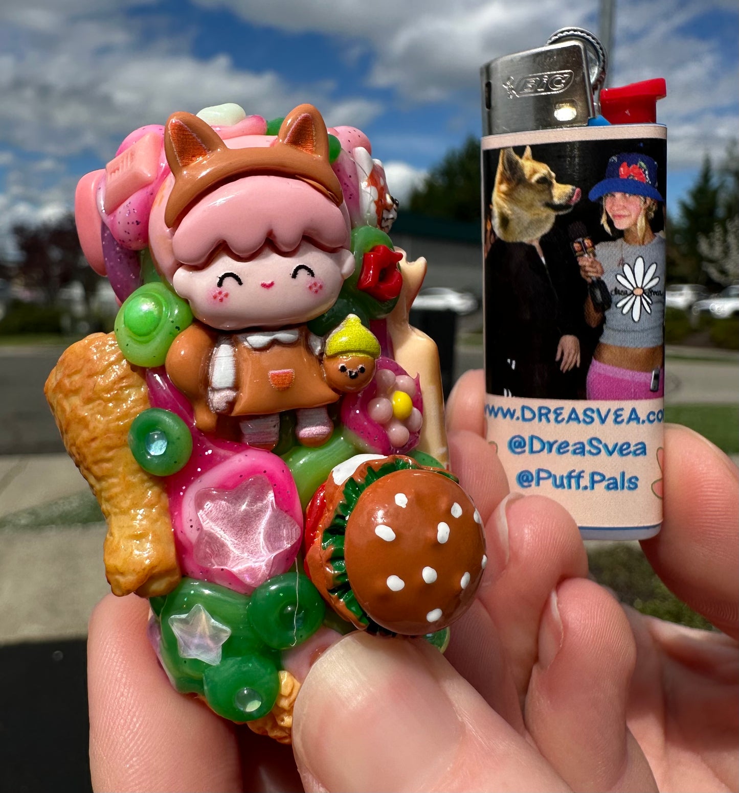 Juicy OOZE Twins ✧ One of One Puff Pal Pair | Sweet + Savory
