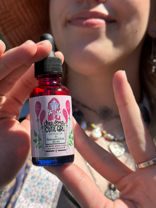 Cutie Girl Oil | Rosewood Aura Cuticle Oil ♡