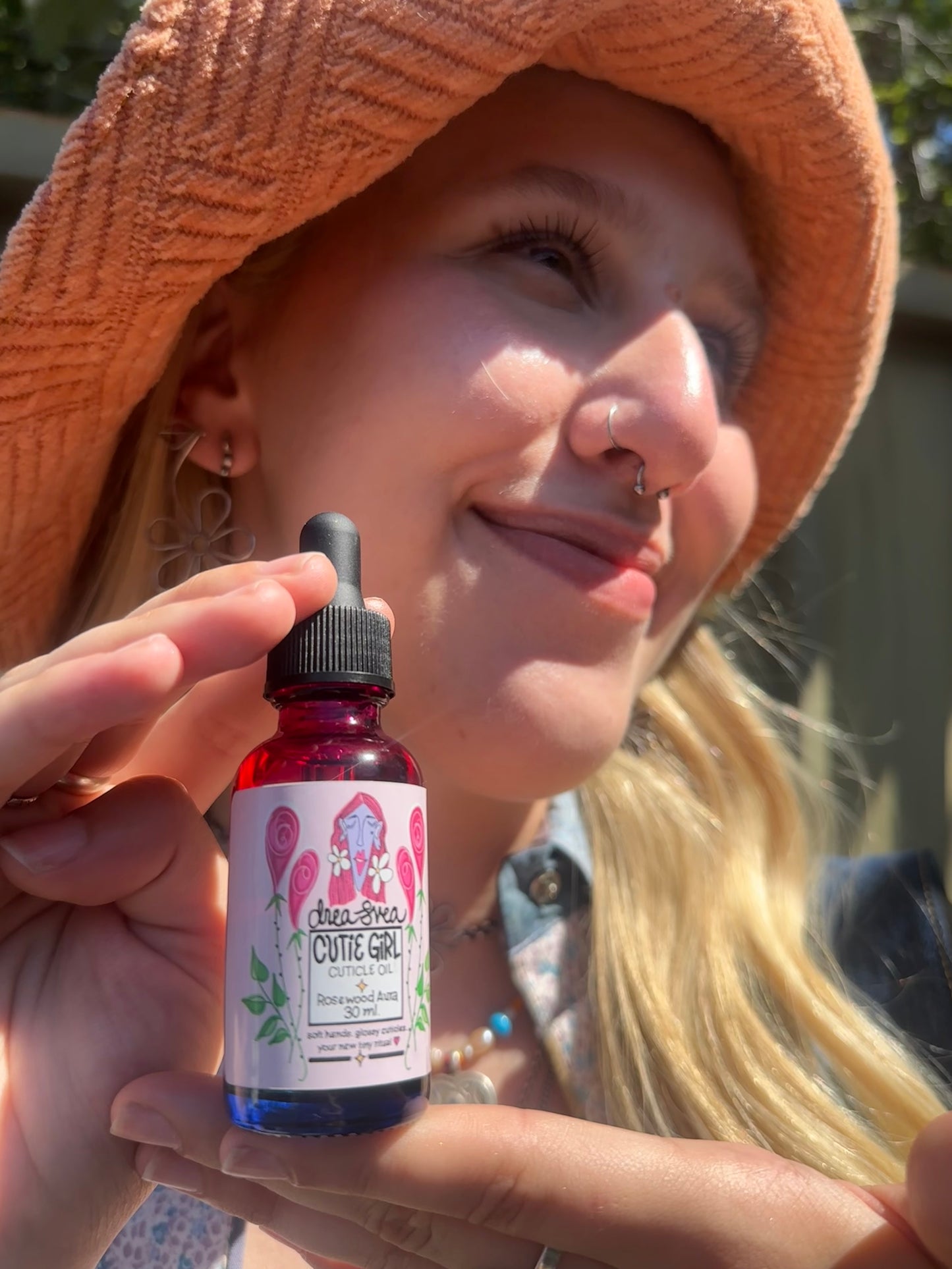 Cutie Girl Oil | Rosewood Aura Cuticle Oil ♡