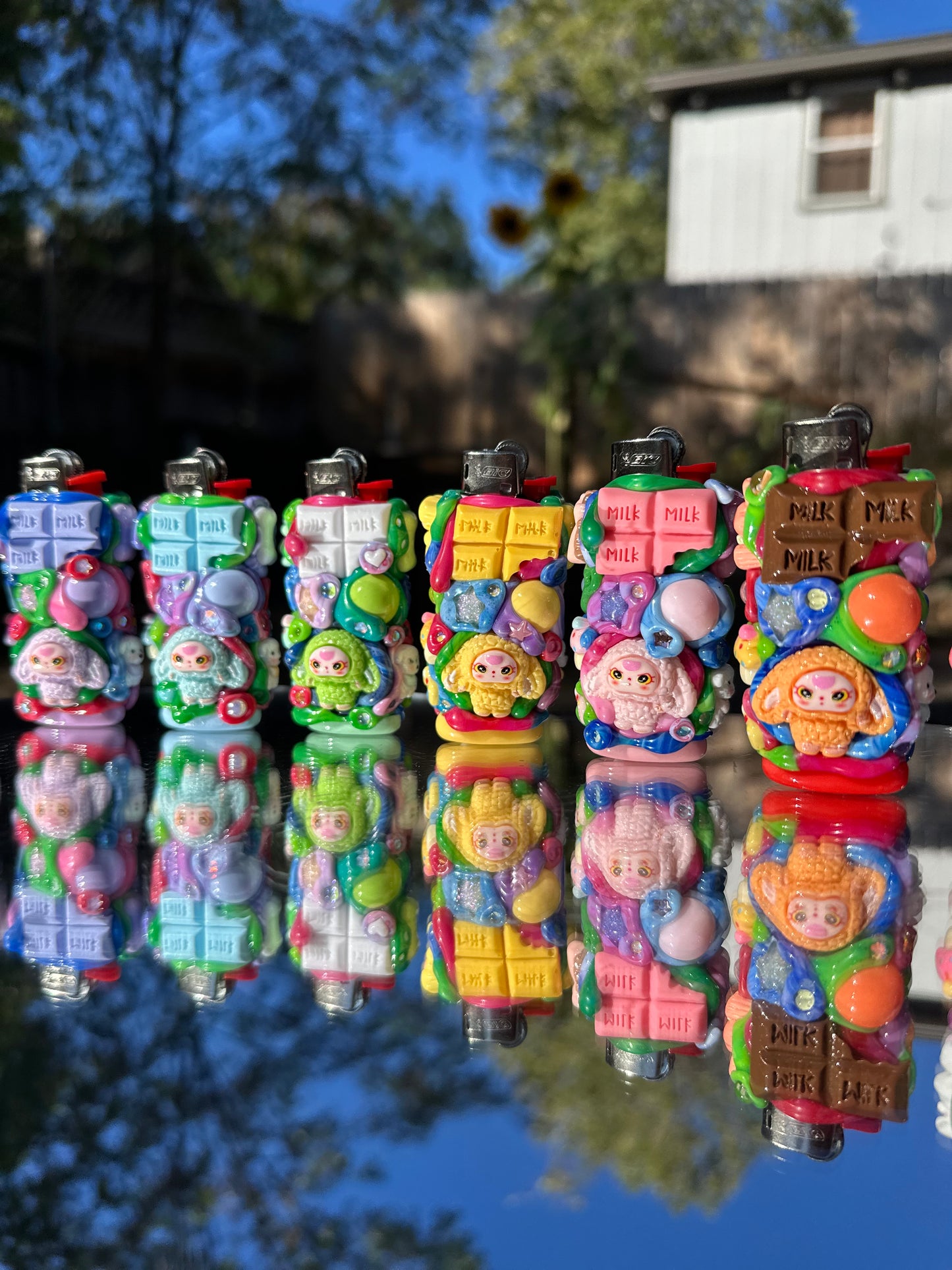 Baby OOZE Pal – planet LAFU | Tennis Collection ✧ Mini Bic Lighter Case || Surprise Collectible