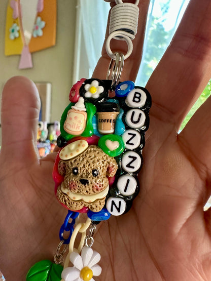 Buzzin ✧ Pocket Pal Bag Charm | Crumb ~ Planet BARK ♡