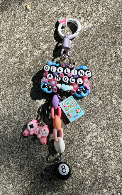 OFFLINE ANGEL ✧ Pocket Pal Bag Charm ♡
