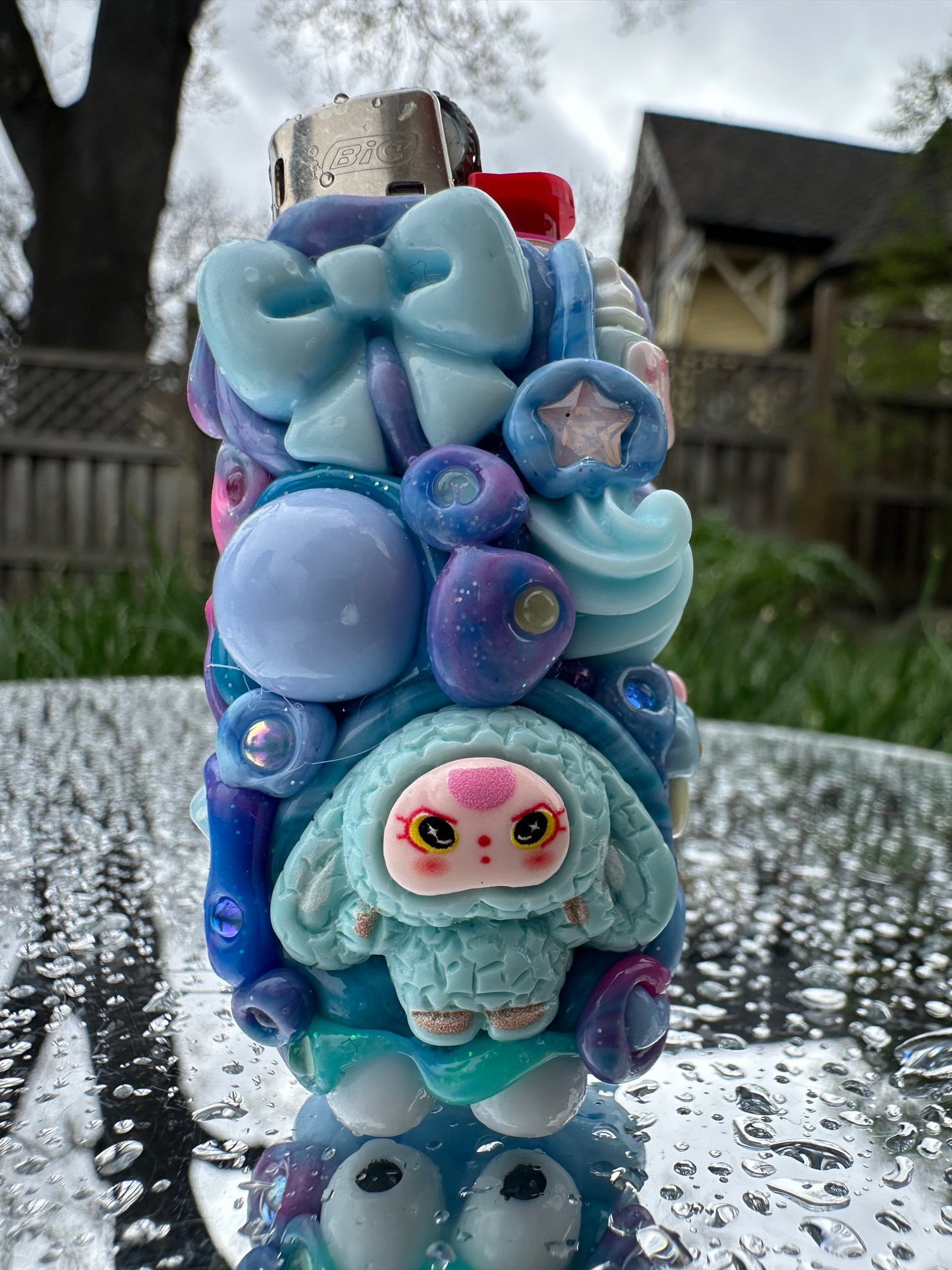 Baby OOZE Pal – Planet LAFU ✧ Mini Bic Lighter Case | Surprise Collectible