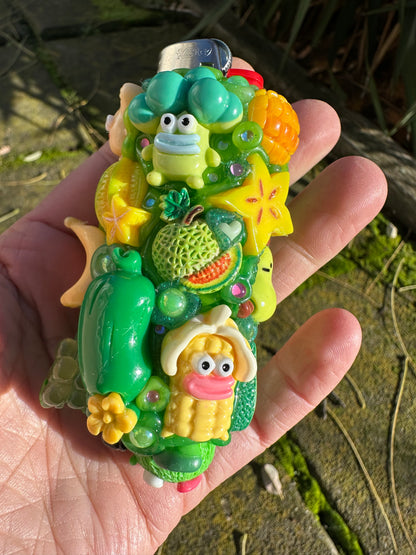 Veggie Monster Tales Ooze Lighter* Case