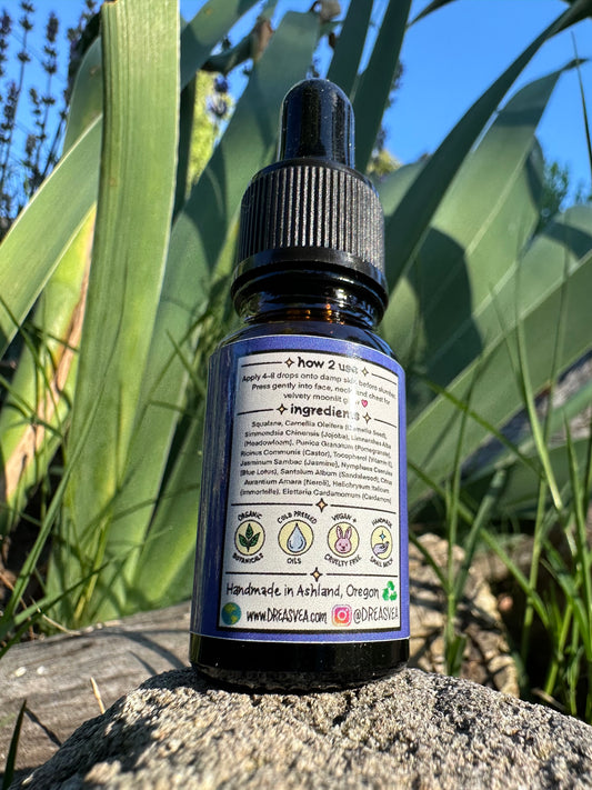 🌙 Blue Moon | Evening Facial Oil ~ Blue Lotus + Jasmine