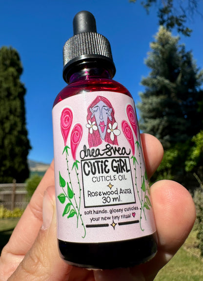 Cutie Girl Oil | Rosewood Aura Cuticle Oil ♡