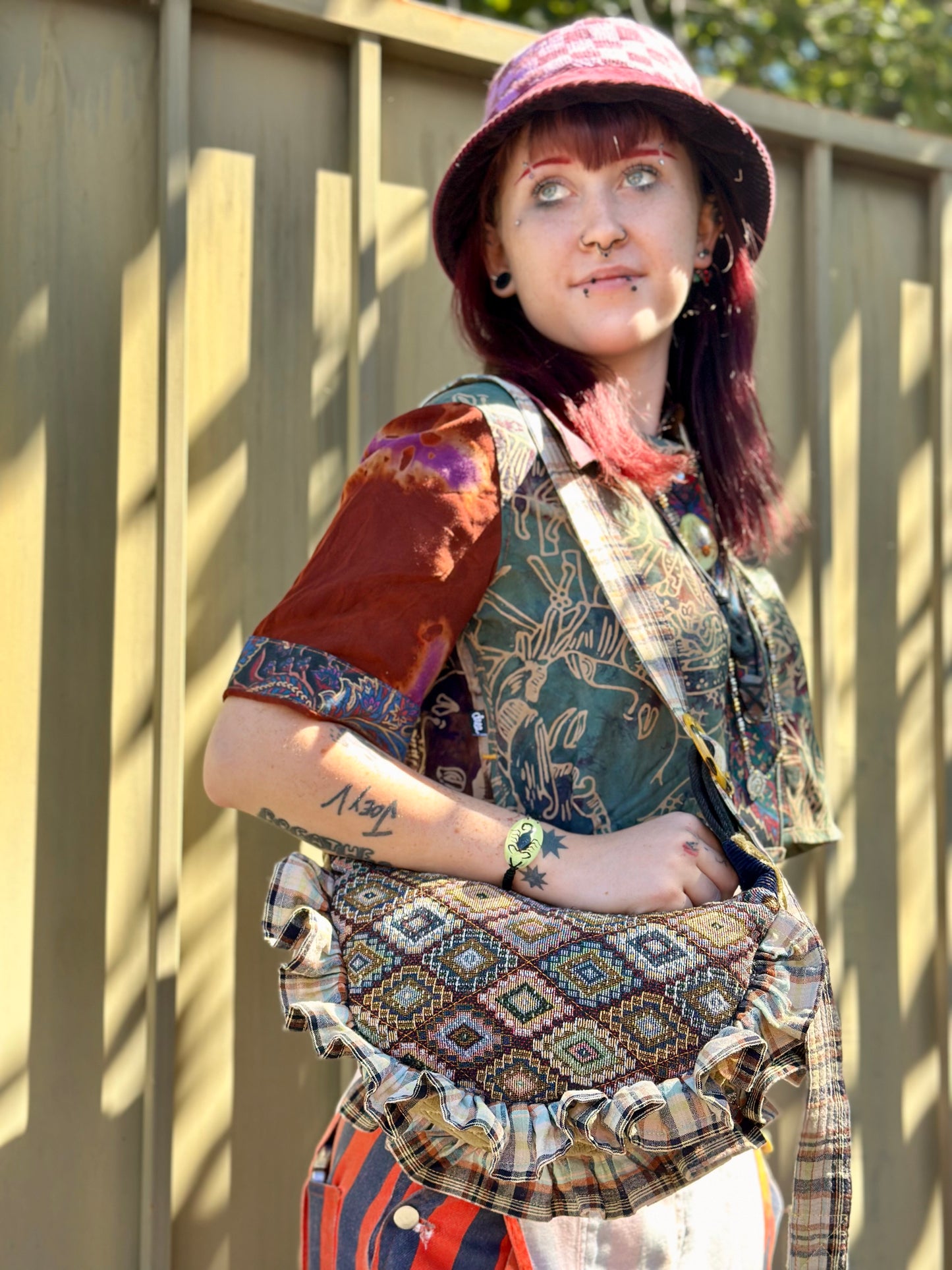 Viper Rae Dawson | Upcycled Western Crossbody Bag