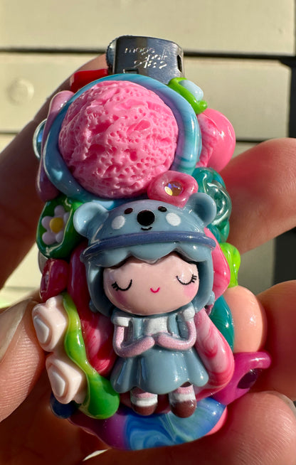 Baby OOZE Pal – planet MELT ✧ Mini Bic Lighter Case || Surprise Collectible