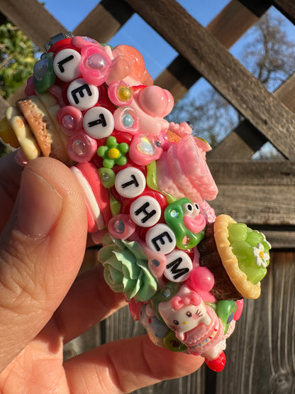 Let Them Eat Cake OOZE Pal | One & Only Handmade Collectible Bic Lighter Case 🎂