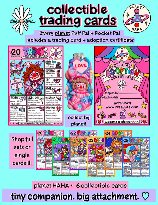 Planet HAHA Trading Cards ✧ Collect All 6