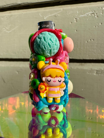Baby OOZE Pal – planet MELT ✧ Mini Bic Lighter Case || Surprise Collectible